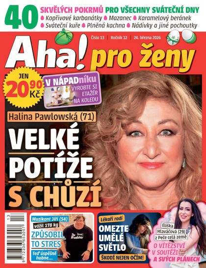 E-magazín AHA! PRO ŽENY - 13/2026 - CZECH NEWS CENTER a. s.