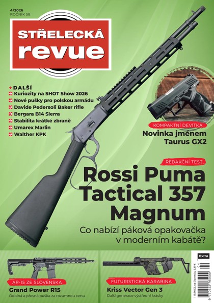 E-magazín Střelecká revue 4/2026 - Extra Publishing, s. r. o.