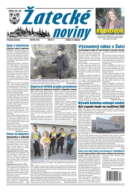E-magazín Žatecké noviny 13/26 - Ohře Media