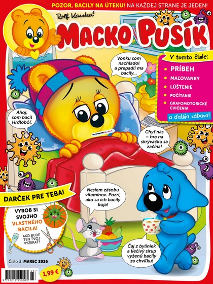 E-magazín Macko Pusík 3/2026 - Pražská vydavatelská společnost