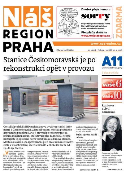 E-magazín Náš Region - Praha 14/2026 - A 11 s.r.o.