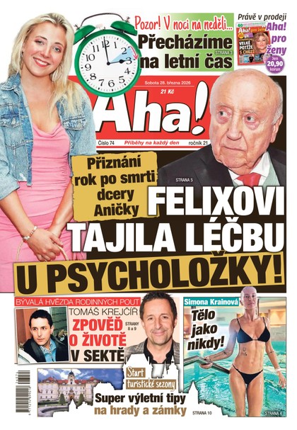 E-magazín AHA! - 28.03.2026 - CZECH NEWS CENTER a. s.