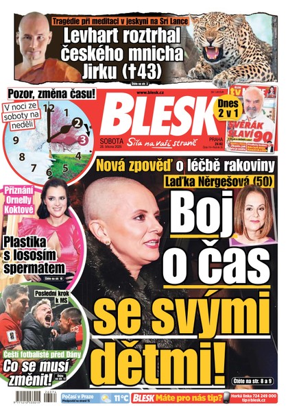 E-magazín Blesk - 28.03.2026 - CZECH NEWS CENTER a. s.