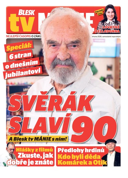 E-magazín Blesk Tv manie - 28.03.2026 - CZECH NEWS CENTER a. s.