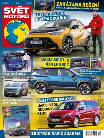 E-magazín Svět motorů - 14/2026 - CZECH NEWS CENTER a. s.