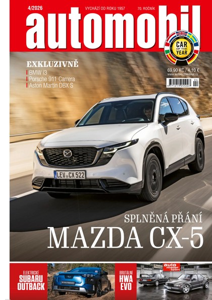E-magazín Automobil 04/2026 - Business Media CZ, s.r.o.