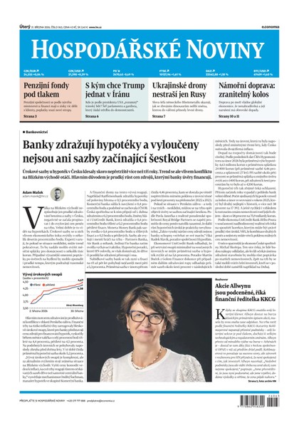 E-magazín HN 063 - 31.3.2026 - Economia, a.s.