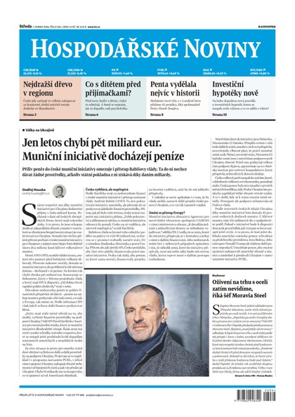 E-magazín HN 064 - 1.4.2026 - Economia, a.s.