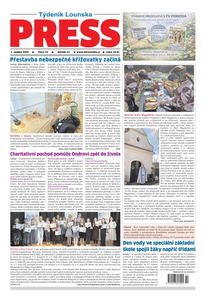 E-magazín Lounský Press 14/26 - Ohře Media