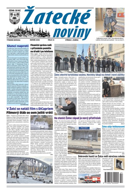 E-magazín Žatecké noviny 14/26 - Ohře Media