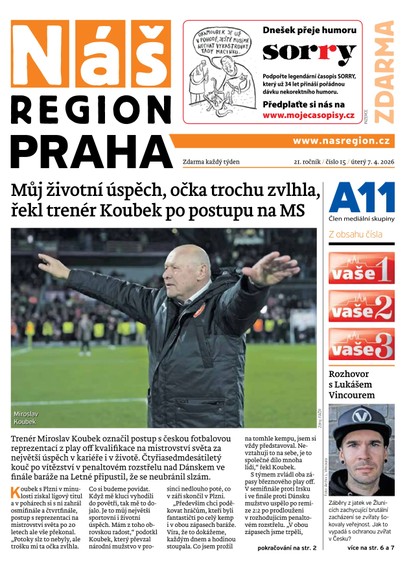 E-magazín Náš Region - Praha 15/2026 - A 11 s.r.o.