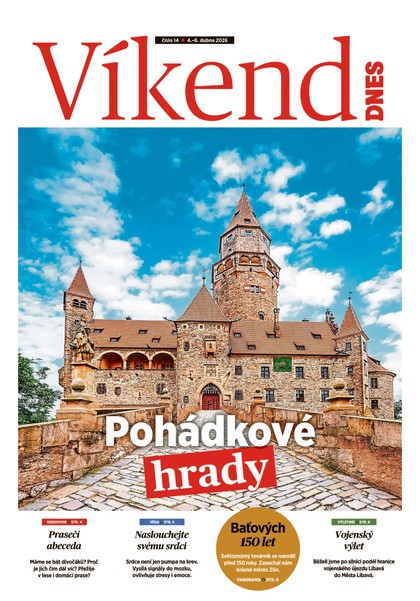 E-magazín Víkend DNES Jižní Čechy - 04.04.2026 - MAFRA, a.s.