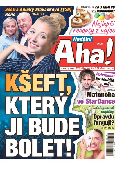 E-magazín NEDĚLNÍ AHA! - 05.04.2026 - CZECH NEWS CENTER a. s.