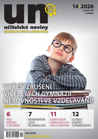 E-magazín Učitelské noviny 14/2026 - GNOSIS s.r.o.