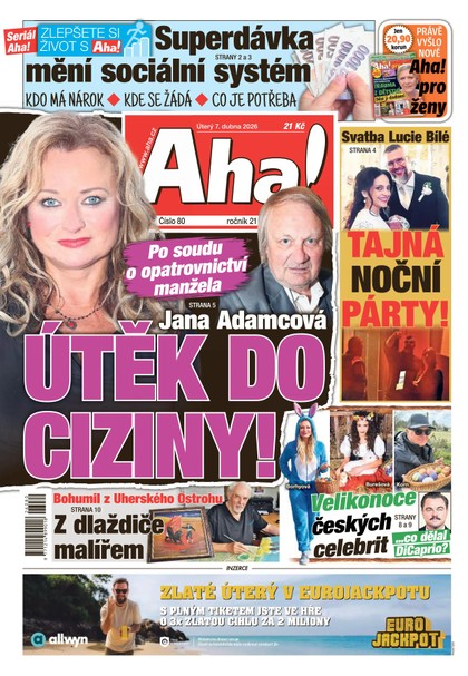 E-magazín AHA! - 07.04.2026 - CZECH NEWS CENTER a. s.