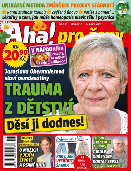 E-magazín AHA! PRO ŽENY - 15/2026 - CZECH NEWS CENTER a. s.