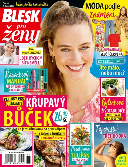 E-magazín BLESK PRO ŽENY - 15/2026 - CZECH NEWS CENTER a. s.