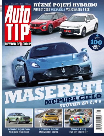 E-magazín Auto TIP - 4/2026 - CZECH NEWS CENTER a. s.