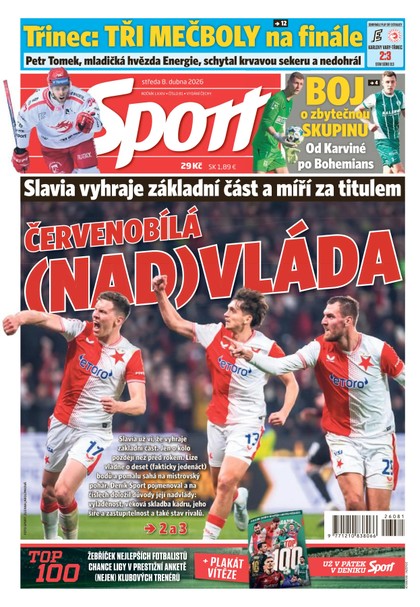 E-magazín Sport - 08.04.2026 - CZECH NEWS CENTER a. s.