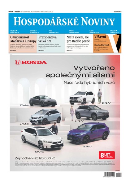 E-magazín HN 069 - 10.4.2026 - Economia, a.s.