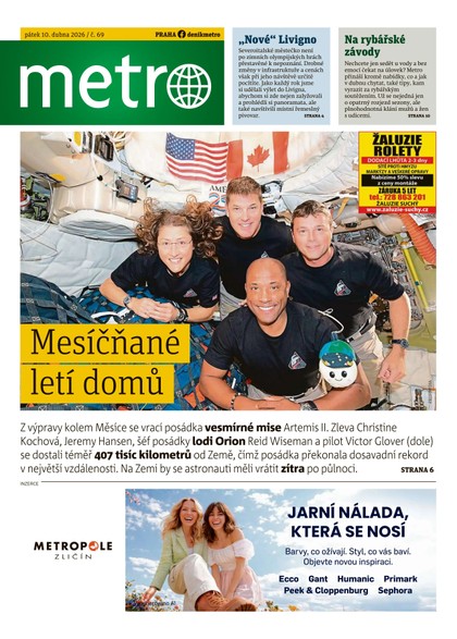 E-magazín METRO - 10.04.2026 - MAFRA, a.s.
