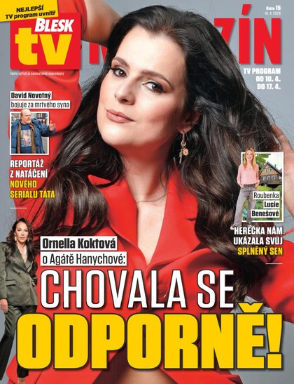 E-magazín Blesk Tv magazín - 10.04.2026 - CZECH NEWS CENTER a. s.