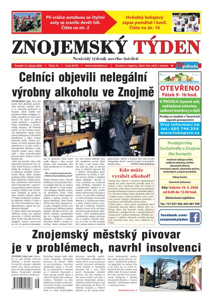 E-magazín Znojemský týden 16/2026 - Znojemský týden