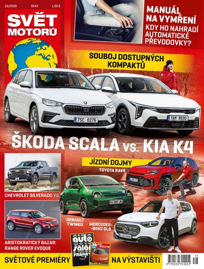 E-magazín Svět motorů - 16/2026 - CZECH NEWS CENTER a. s.