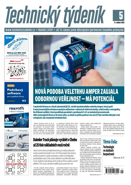 E-magazín Technicky tydenik 05/2026 - Business Media CZ, s.r.o.