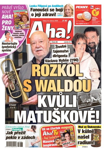 E-magazín AHA! - 14.04.2026 - CZECH NEWS CENTER a. s.