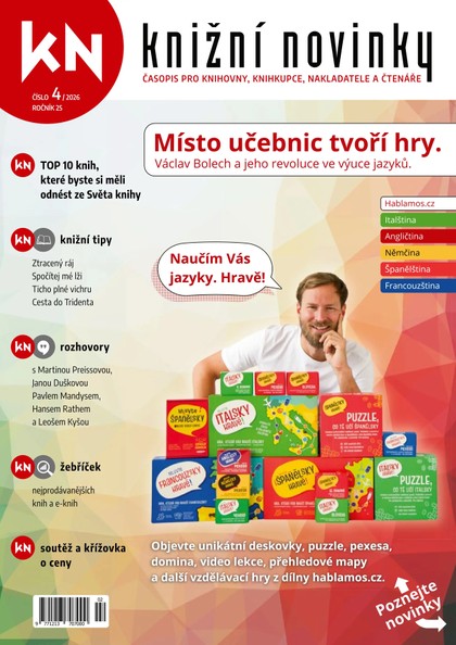E-magazín Knižní novinky 4/2026 - Svět knihy, s.r.o. 