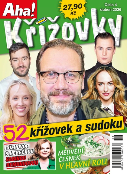 E-magazín AHA! KŘÍŽOVKY - 4/2026 - CZECH NEWS CENTER a. s.