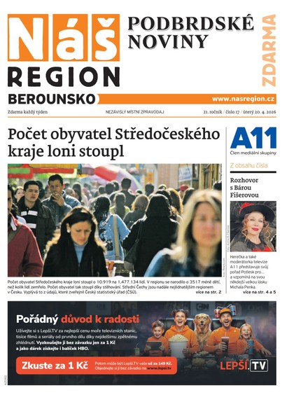 E-magazín Náš Region - Berounsko 17/2026 - A 11 s.r.o.