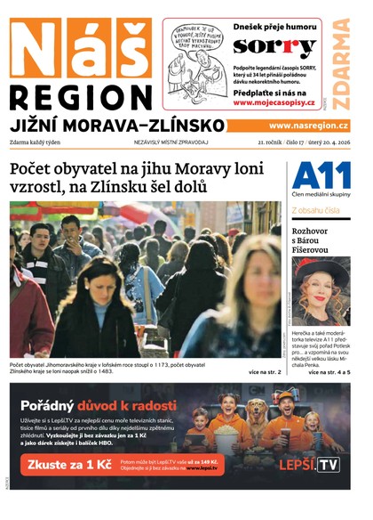 E-magazín Náš Region - Jižní Morava/Zlínsko 17/2026 - A 11 s.r.o.