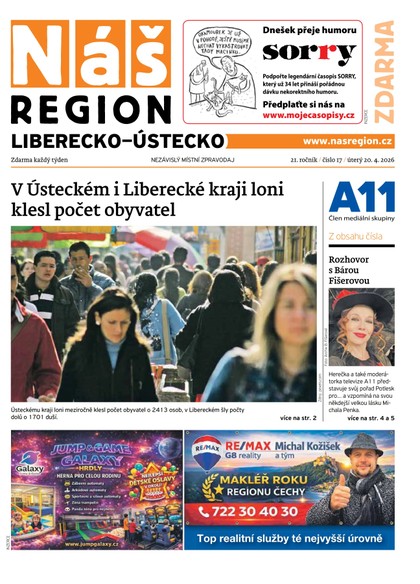 E-magazín Náš Region - Liberecko 17/2026 - A 11 s.r.o.