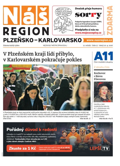 E-magazín Náš Region - Plzeňsko 17/2026 - A 11 s.r.o.