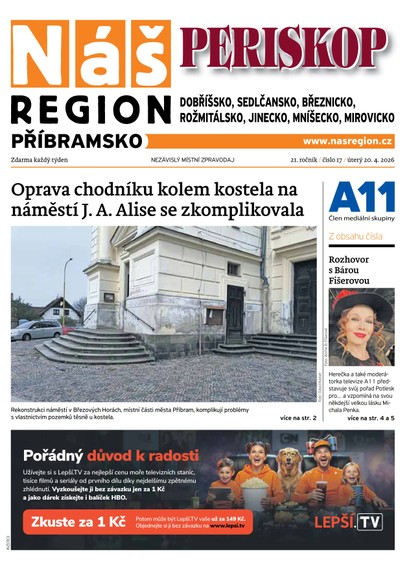 E-magazín Náš Region - Příbramsko 17/2026 - A 11 s.r.o.