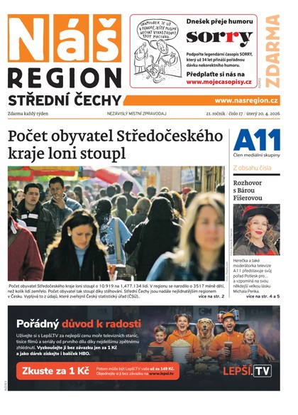 E-magazín Náš Region - Střední Čechy 17/2026 - A 11 s.r.o.