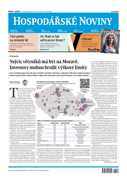 E-magazín HN 074 - 17.4.2026 - Economia, a.s.