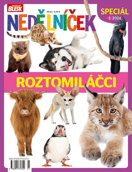 E-magazín Roztomiláčci 1/2026 - CZECH NEWS CENTER a. s.