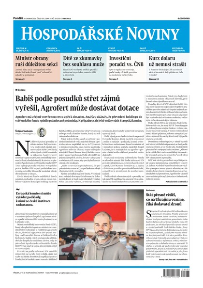 E-magazín HN 075 - 20.4.2026 - Economia, a.s.