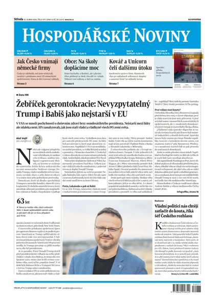 E-magazín HN 077 - 22.4.2026 - Economia, a.s.