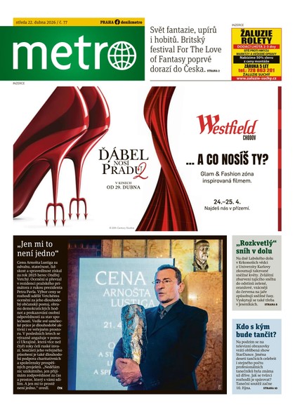 E-magazín METRO - 22.04.2026 - MAFRA, a.s.