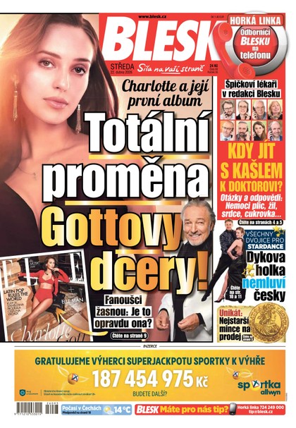 E-magazín Blesk - 22.04.2026 - CZECH NEWS CENTER a. s.