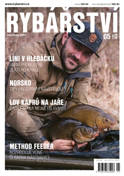 E-magazín Rybářství 05/2026 - RYBÁŘ s.r.o.