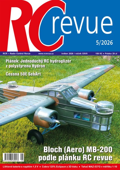 E-magazín RC revue 5/2026 - RCR s.r.o.
