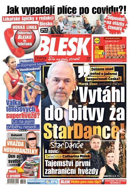 E-magazín Blesk - 23.04.2026 - CZECH NEWS CENTER a. s.