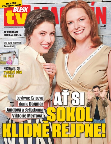 E-magazín Blesk Tv magazín - 24.04.2026 - CZECH NEWS CENTER a. s.
