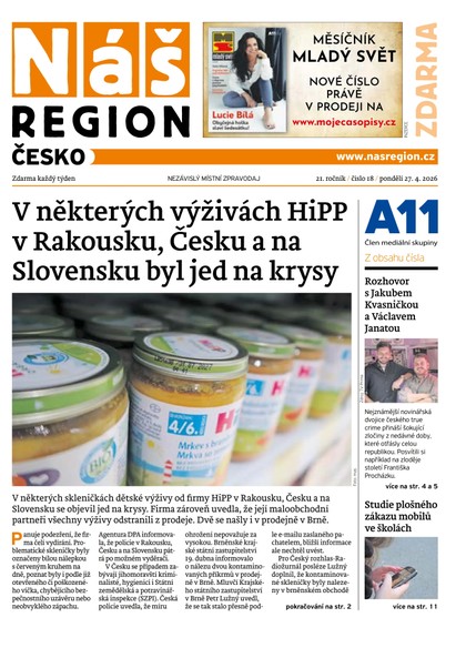E-magazín Náš Region - Česko 18/2026 - A 11 s.r.o.