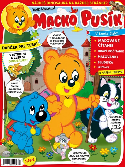 E-magazín Macko Pusík 5/2026 - Pražská vydavatelská společnost